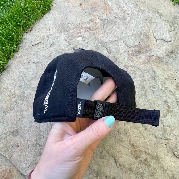 NWT VANS SNAPBACK HAT BLACK CHECKERBOARD NEW LOGO - Picture 4 of 14